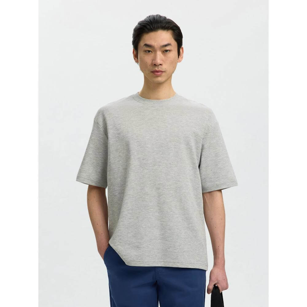 Selected Loose Oscar O-Neck T-Shirt